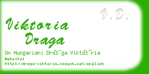 viktoria draga business card